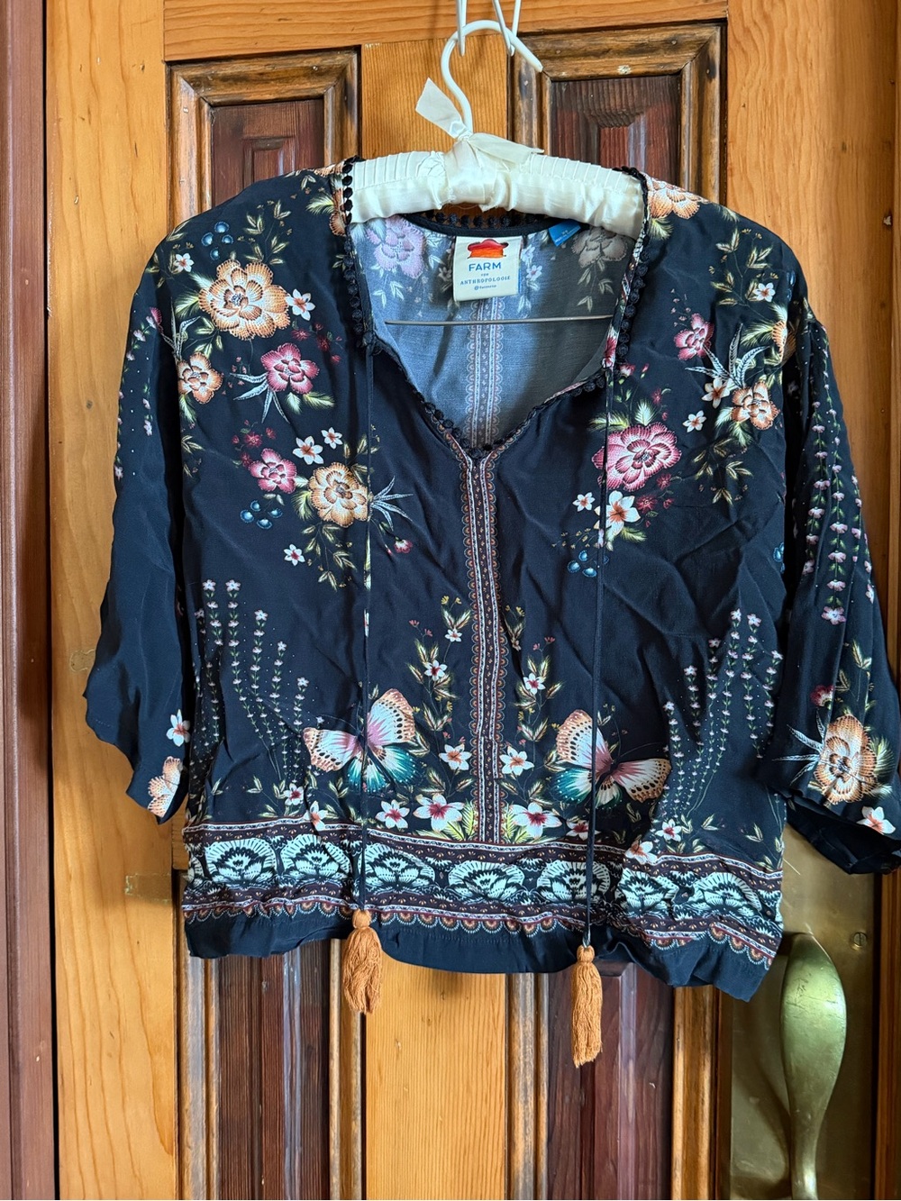 Farm Rio Titania Folklore Blouse